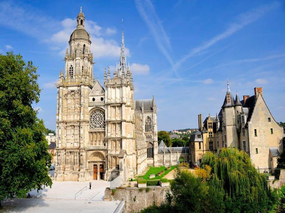 Magnifique Studio De Charme Évreux Exteriör bild