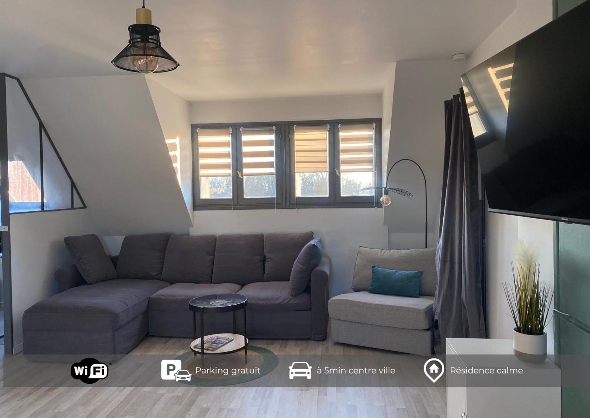 Magnifique Studio De Charme Évreux Exteriör bild